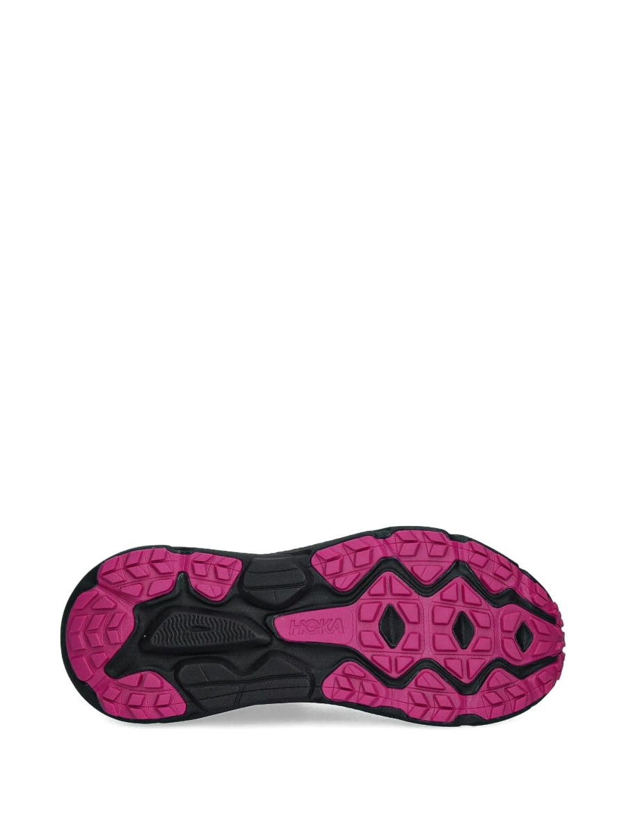 Sneakers Hoka One One verzi din material textil - Img 5