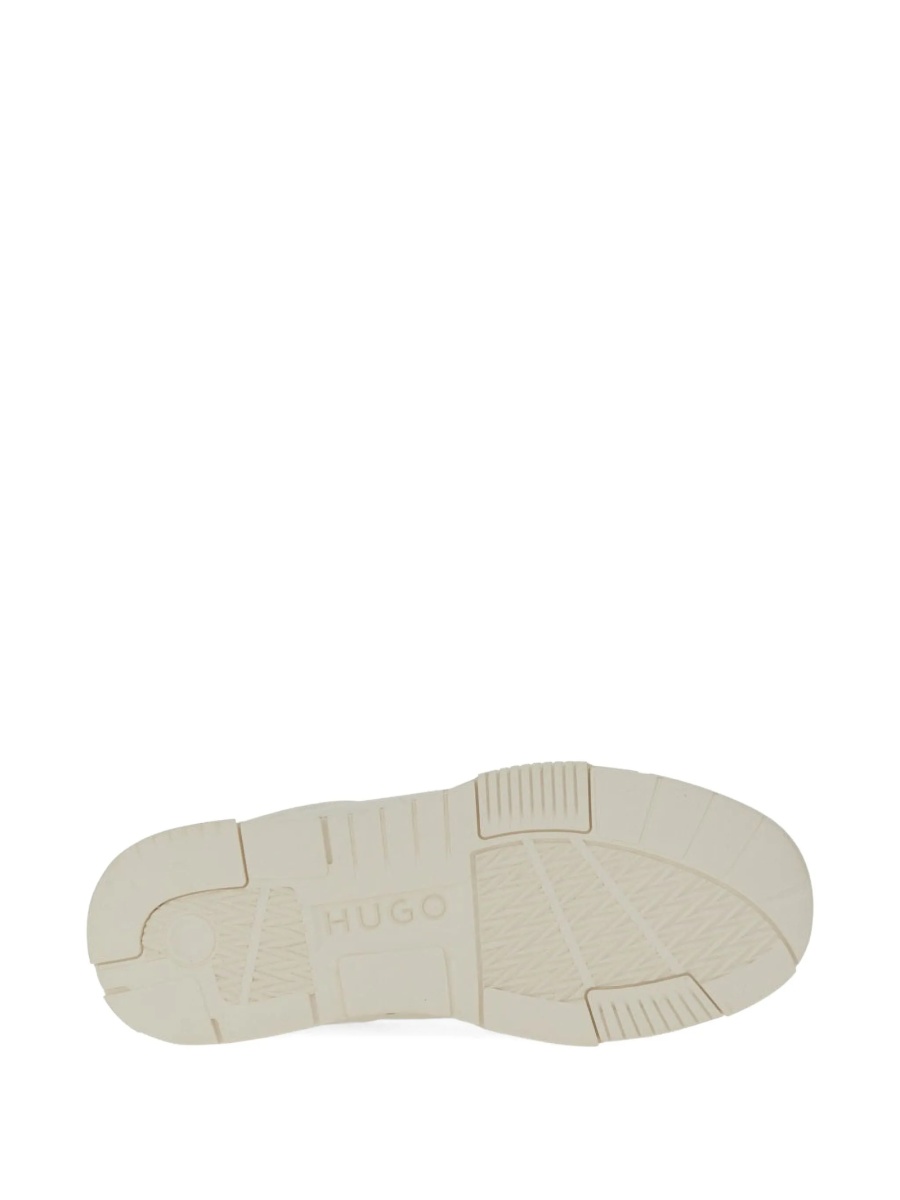 Sneakers Hugo Boss albi din poliuretan - Img 5