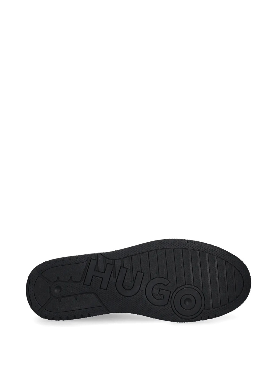 Sneakers Hugo Boss negri din polyester si poliuretan - Img 5