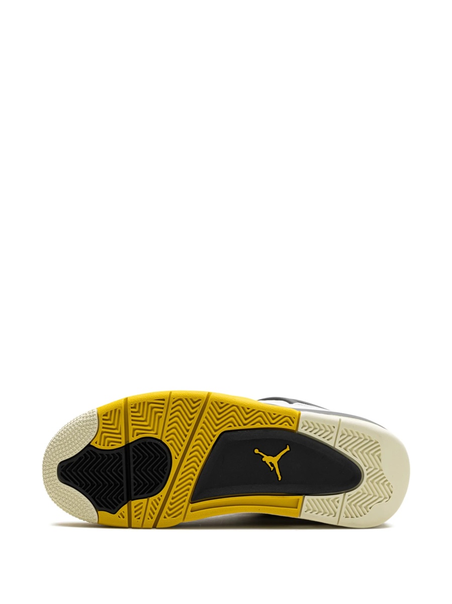 Sneakers Jordan air jordan 4 albi din tpu si piele - Img 4