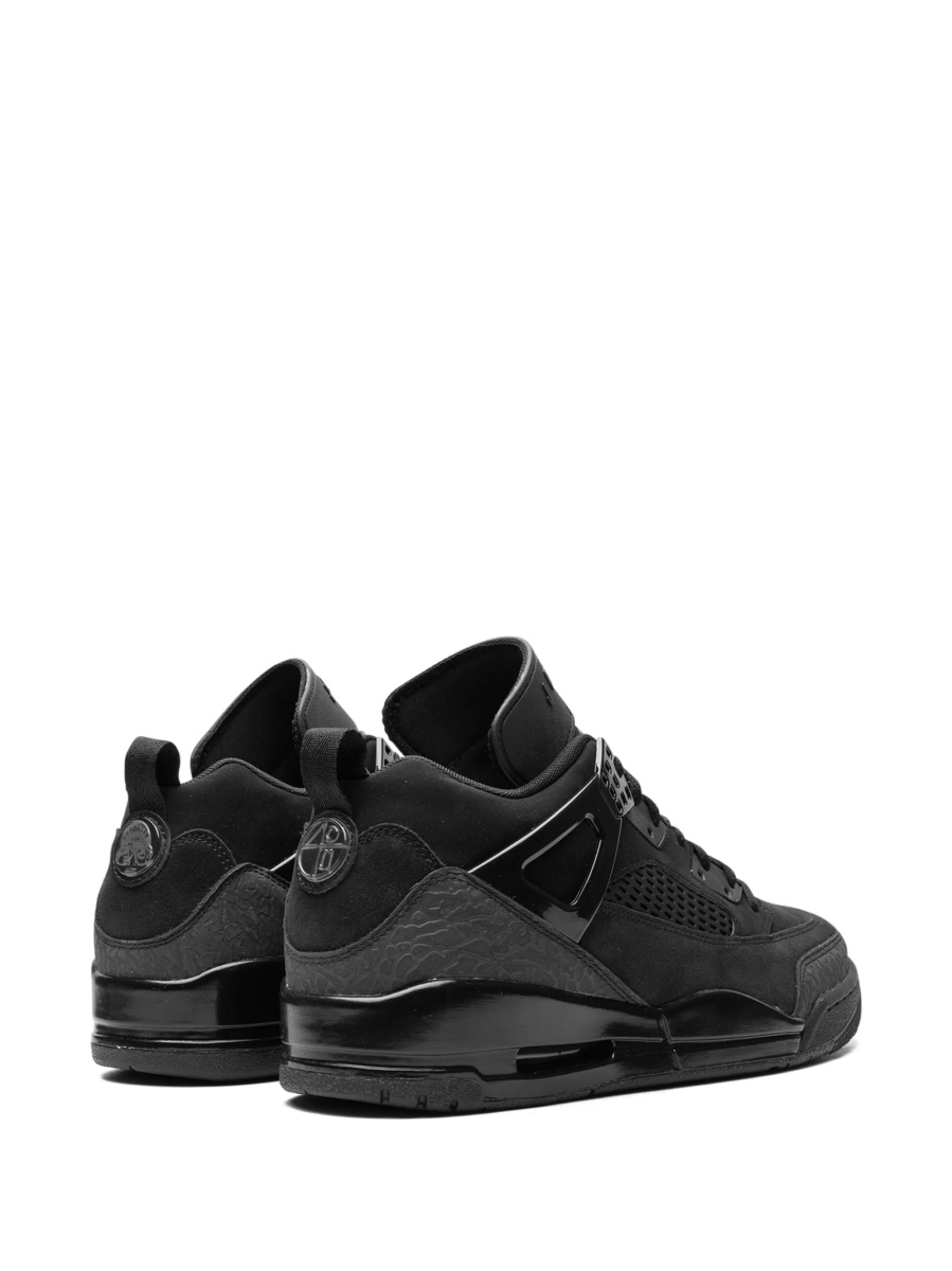 Sneakers Jordan negri din piele intoarsa - Img 3