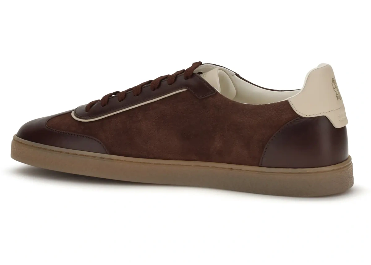 Sneakers Leather Sneakers with suede details - Img 3