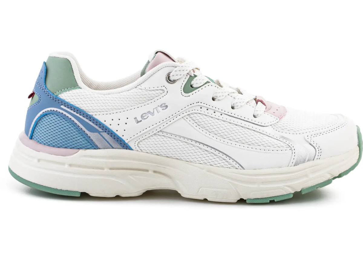Sneakers Levi's® CURTIS OFF WHITE BLUE - Img 4