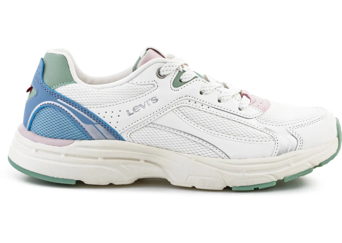 Sneakers Levi's® CURTIS OFF WHITE BLUE - Img 4