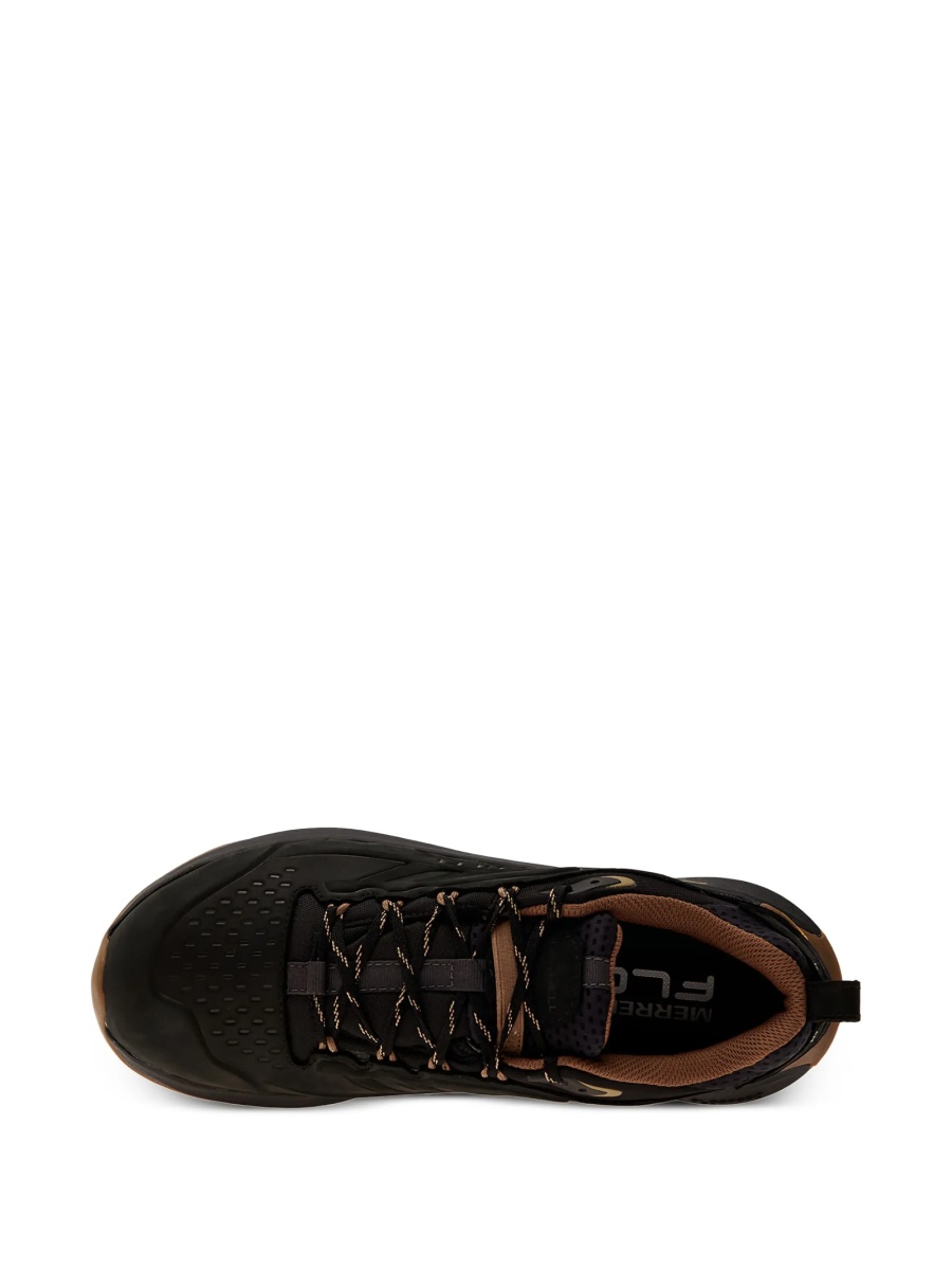 Sneakers Merrell negri din material textil si piele - Img 5
