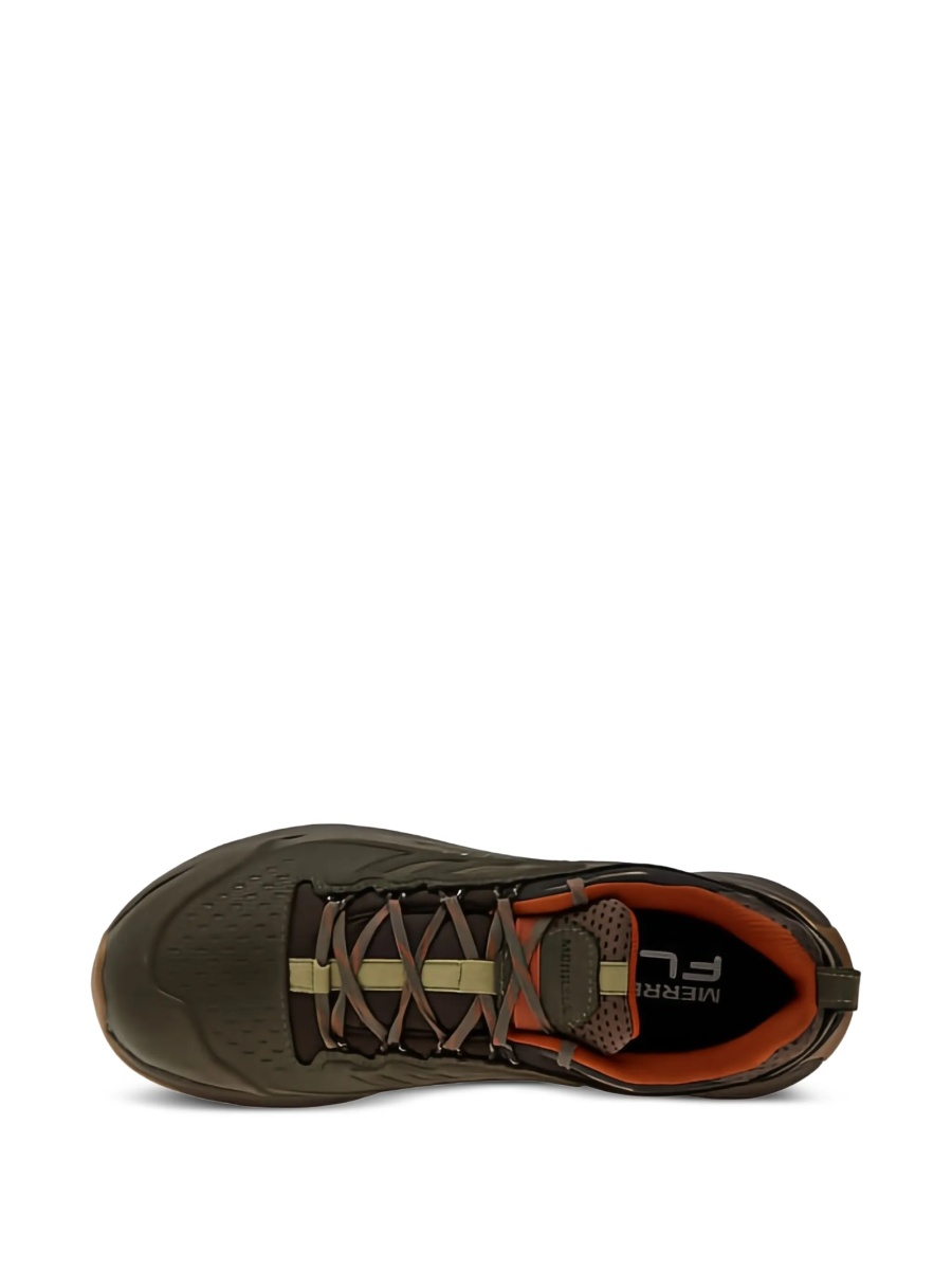 Sneakers Merrell verzi din piele intoarsa si material reciclat - Img 4