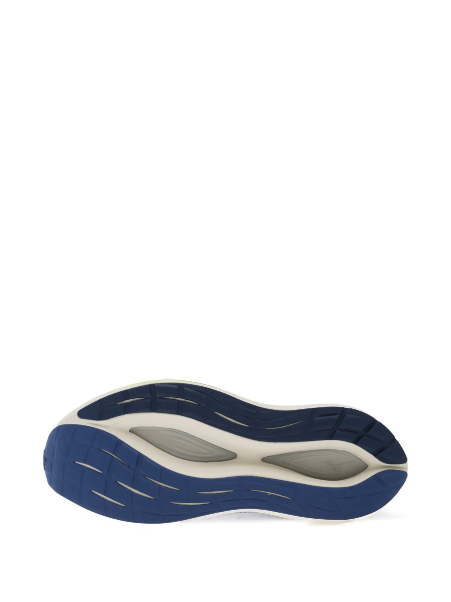 Sneakers Mizuno albastri din material textil si poliuretan - Img 5