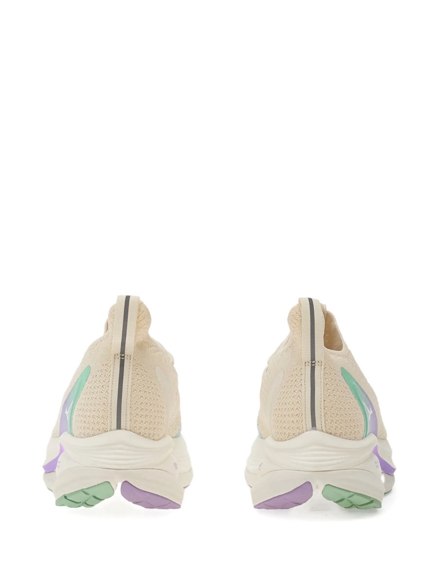 Sneakers Mizuno neutri din material textil - Img 3
