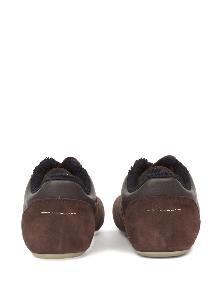 Sneakers MM6 Maison Margiela maro din pbv - Img 3