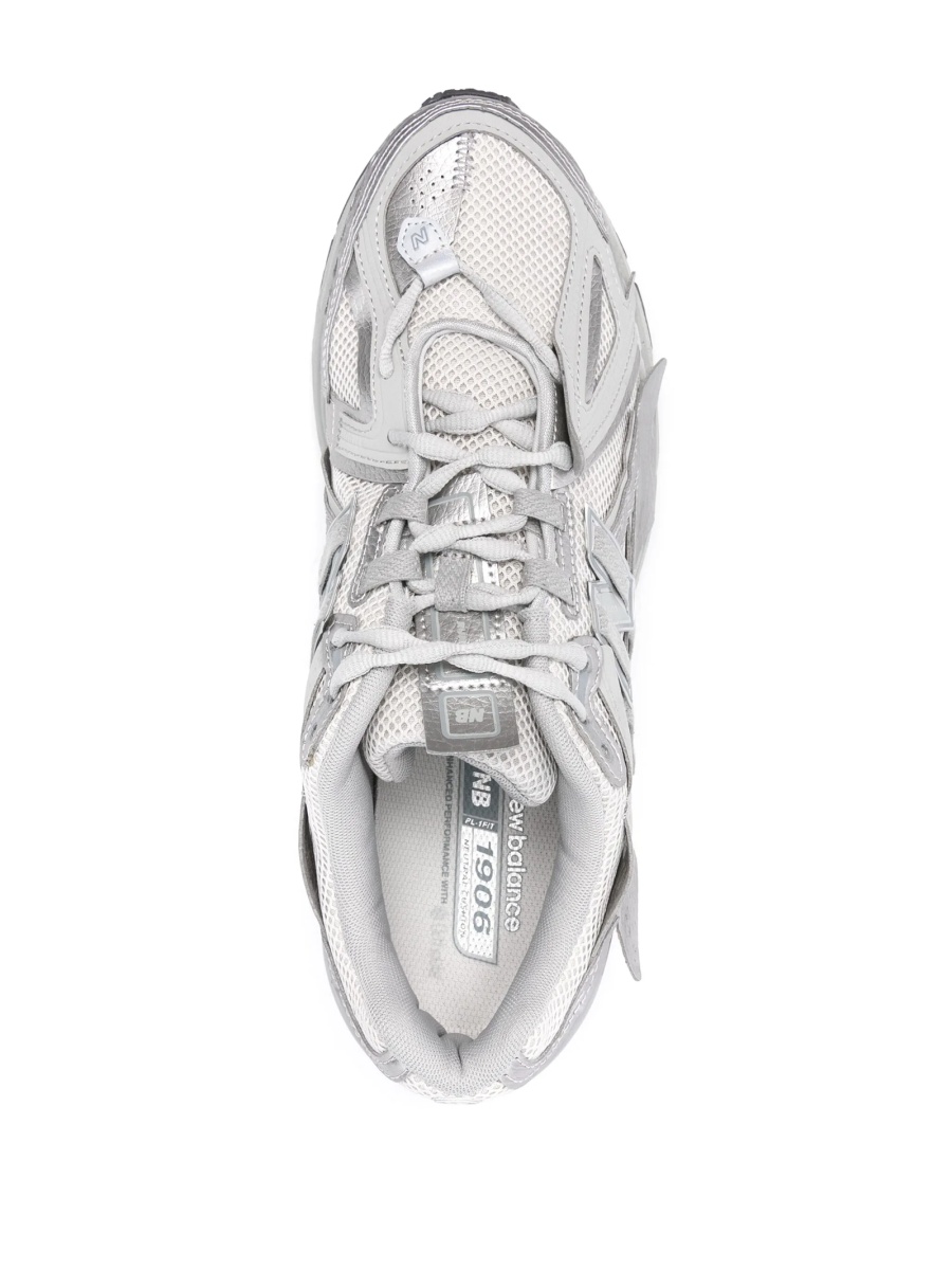 Sneakers New Balance 1906R gri din material textil si poliuretan - Img 4
