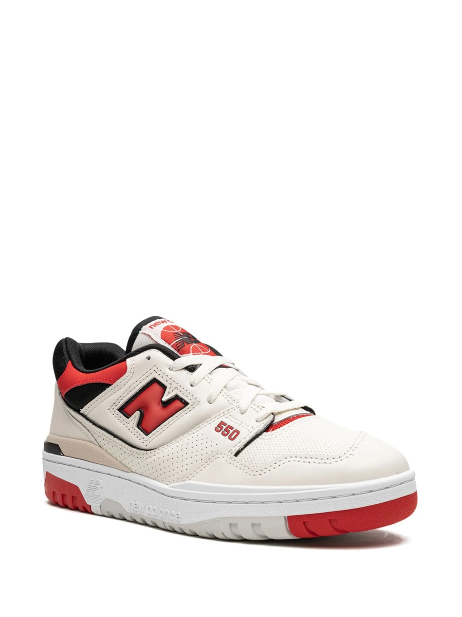 Sneakers New Balance 550 neutri din piele - Img 2