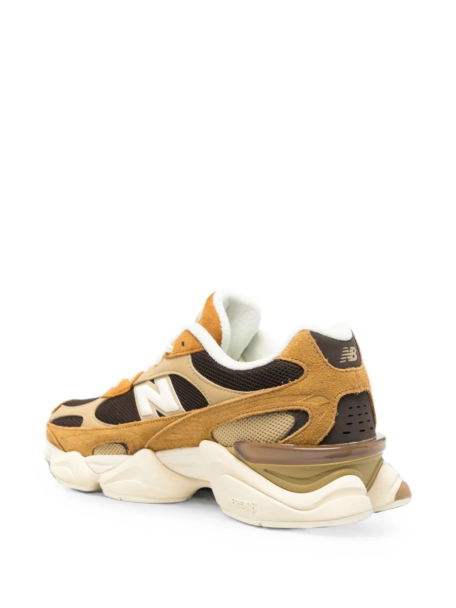 Sneakers New Balance 991 maro din plasa si piele intoarsa - Img 3