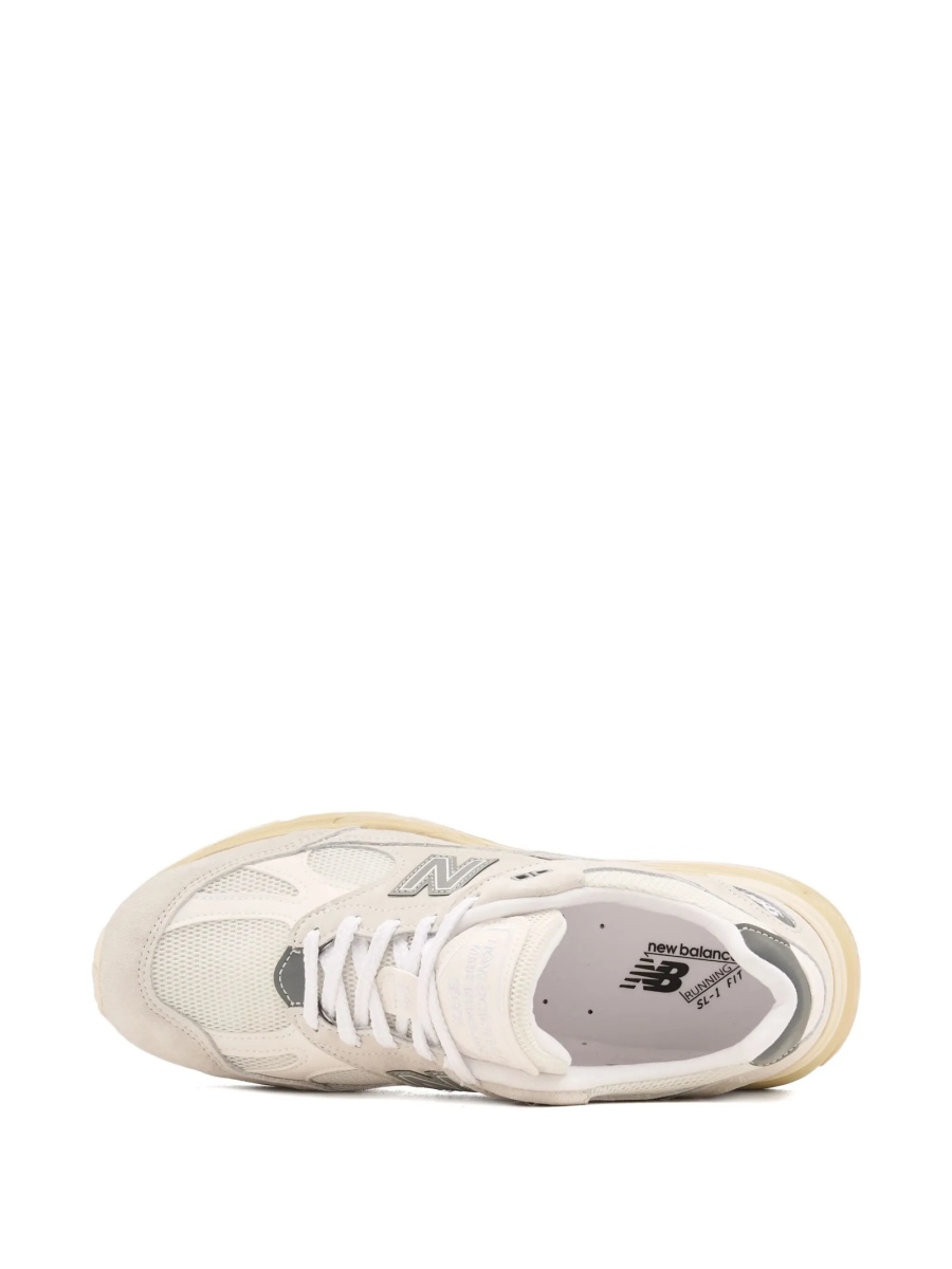 Sneakers New Balance 991 neutri din piele intoarsa - Img 3