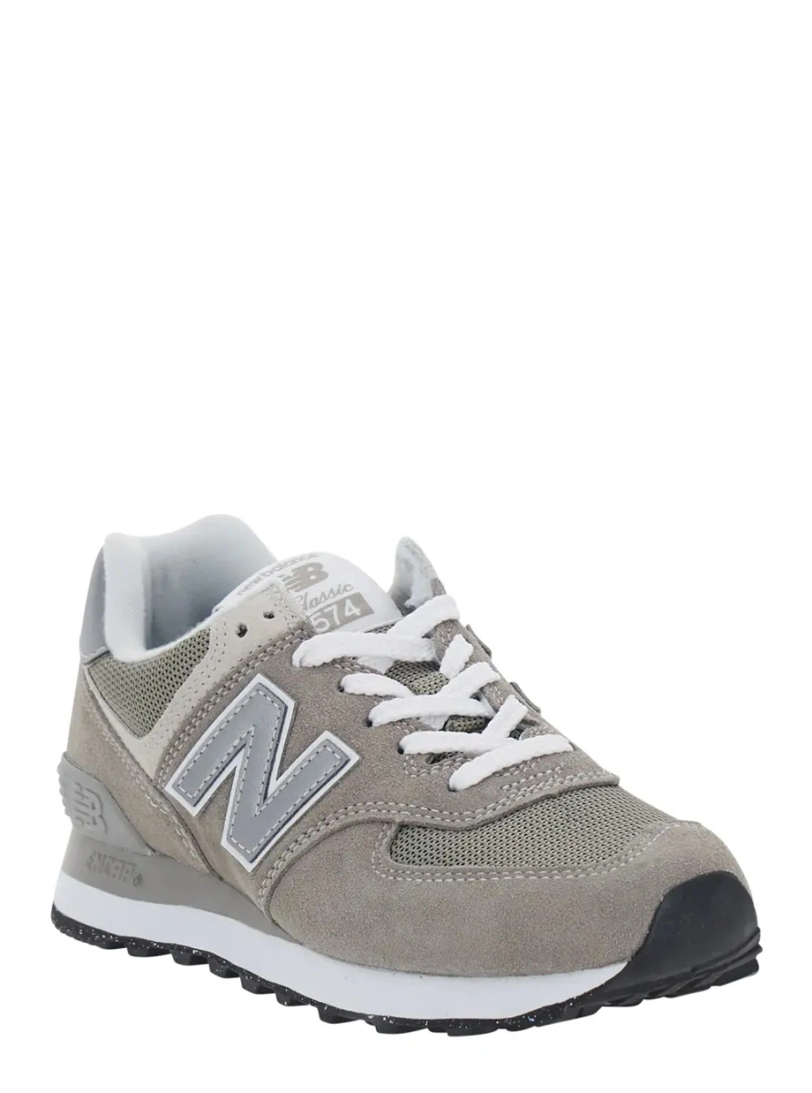 Sneakers New Balance gri din piele si material textil 'Classic' - Img 2