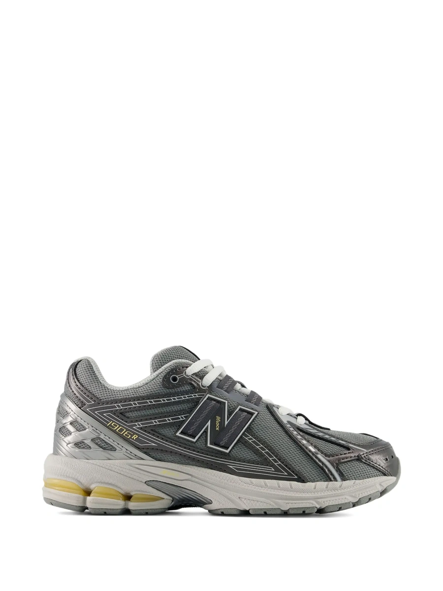 Sneakers New Balance Kids gri din material sintetic - Img 5