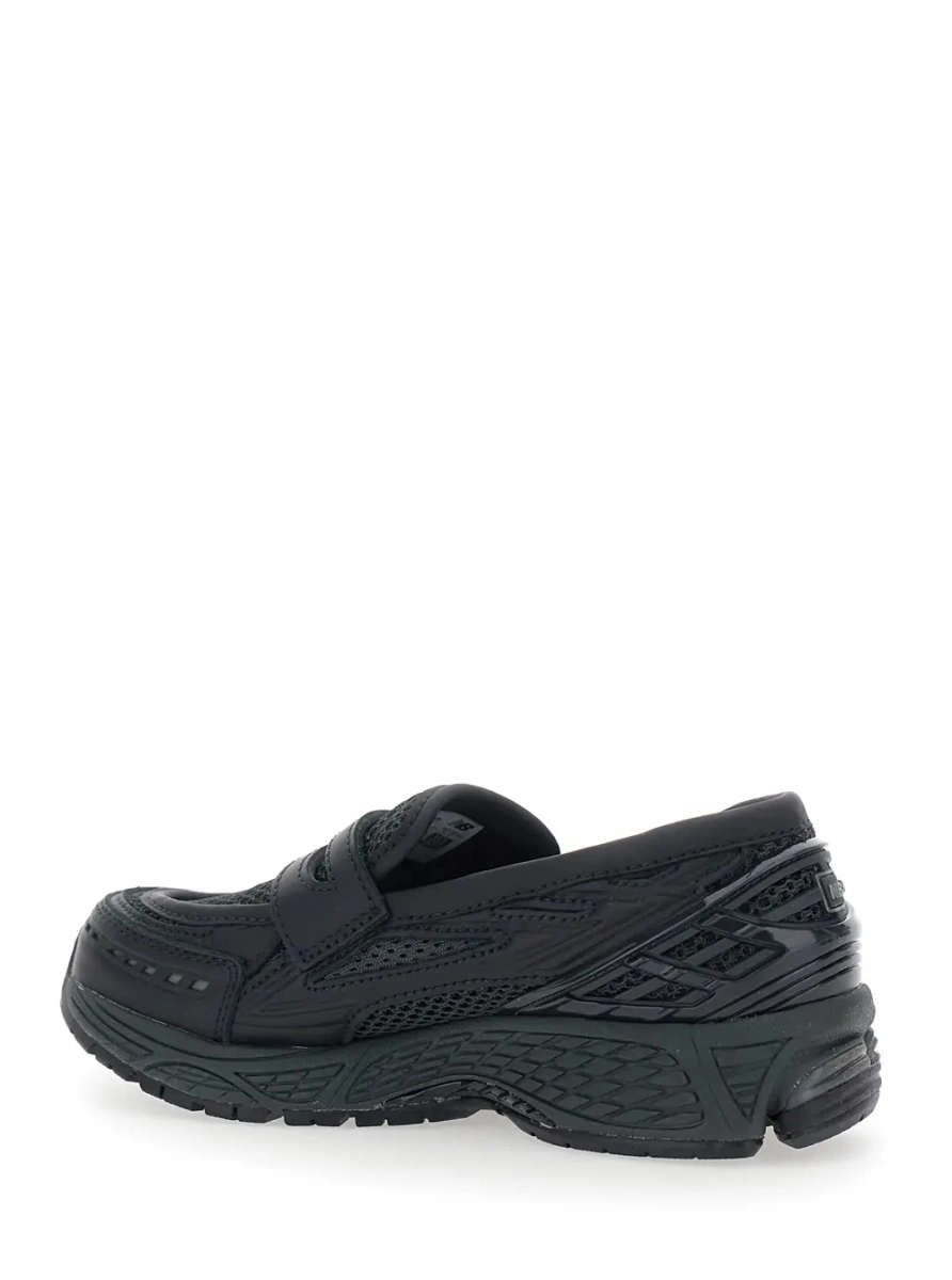 Sneakers New Balance negri din piele - Img 3