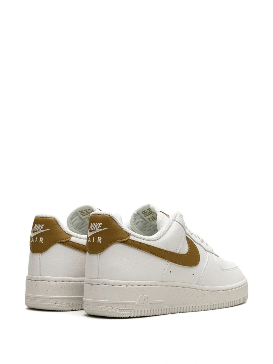 Sneakers Nike air force 1 albi din piele - Img 3