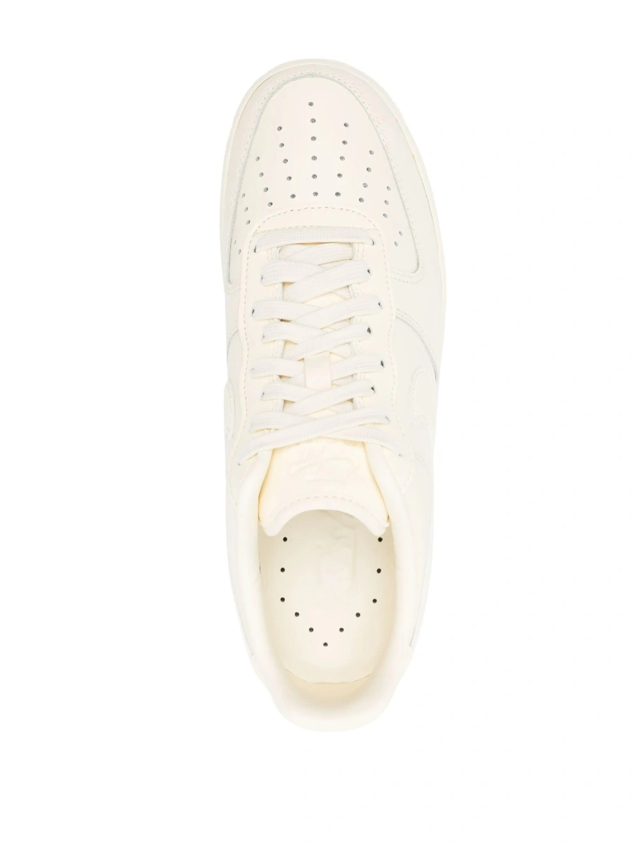 Sneakers Nike air force 1 galbeni din piele - Img 4