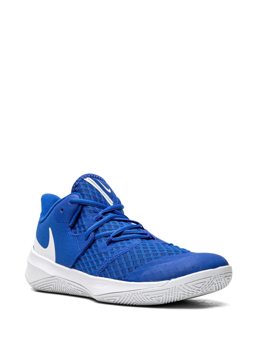 Sneakers Nike albastri din material textil - Img 2