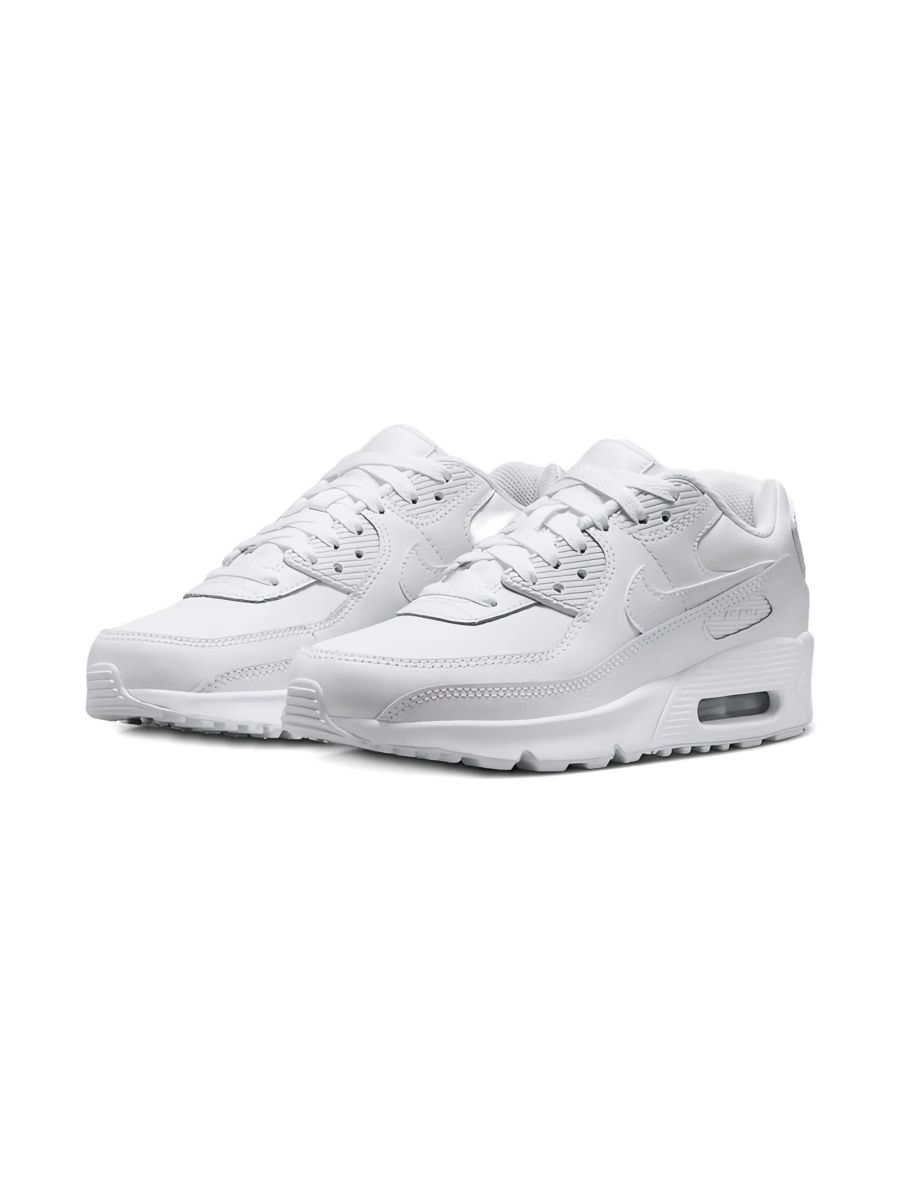 Sneakers Nike albi din piele - Img 3