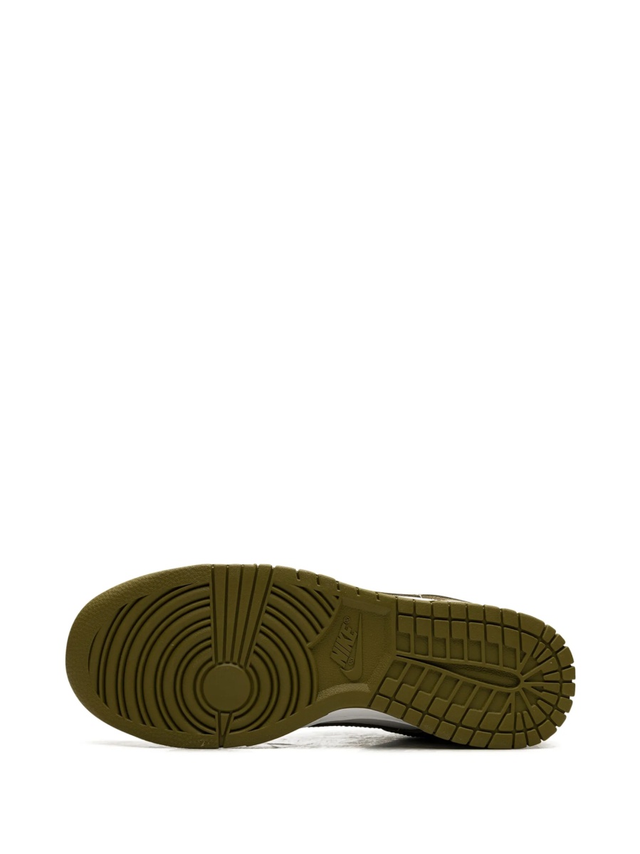 Sneakers Nike dunk verzi din piele - Img 4