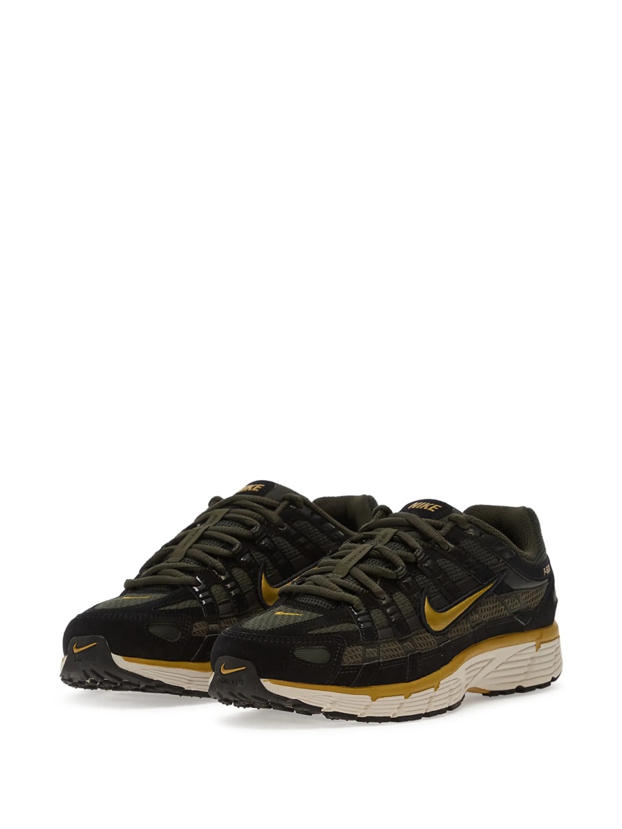Sneakers Nike negri din material textil si piele eco - Img 2