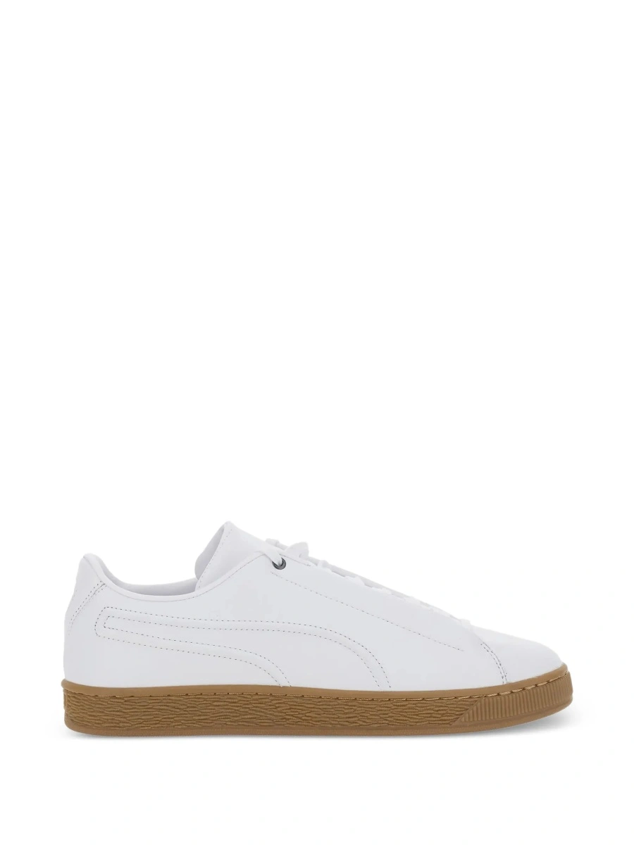 Sneakers PUMA albi din piele - Img 8