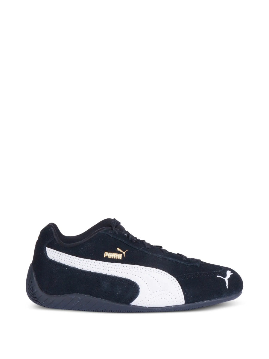 Sneakers Puma Kids negri din piele intoarsa - Img 2