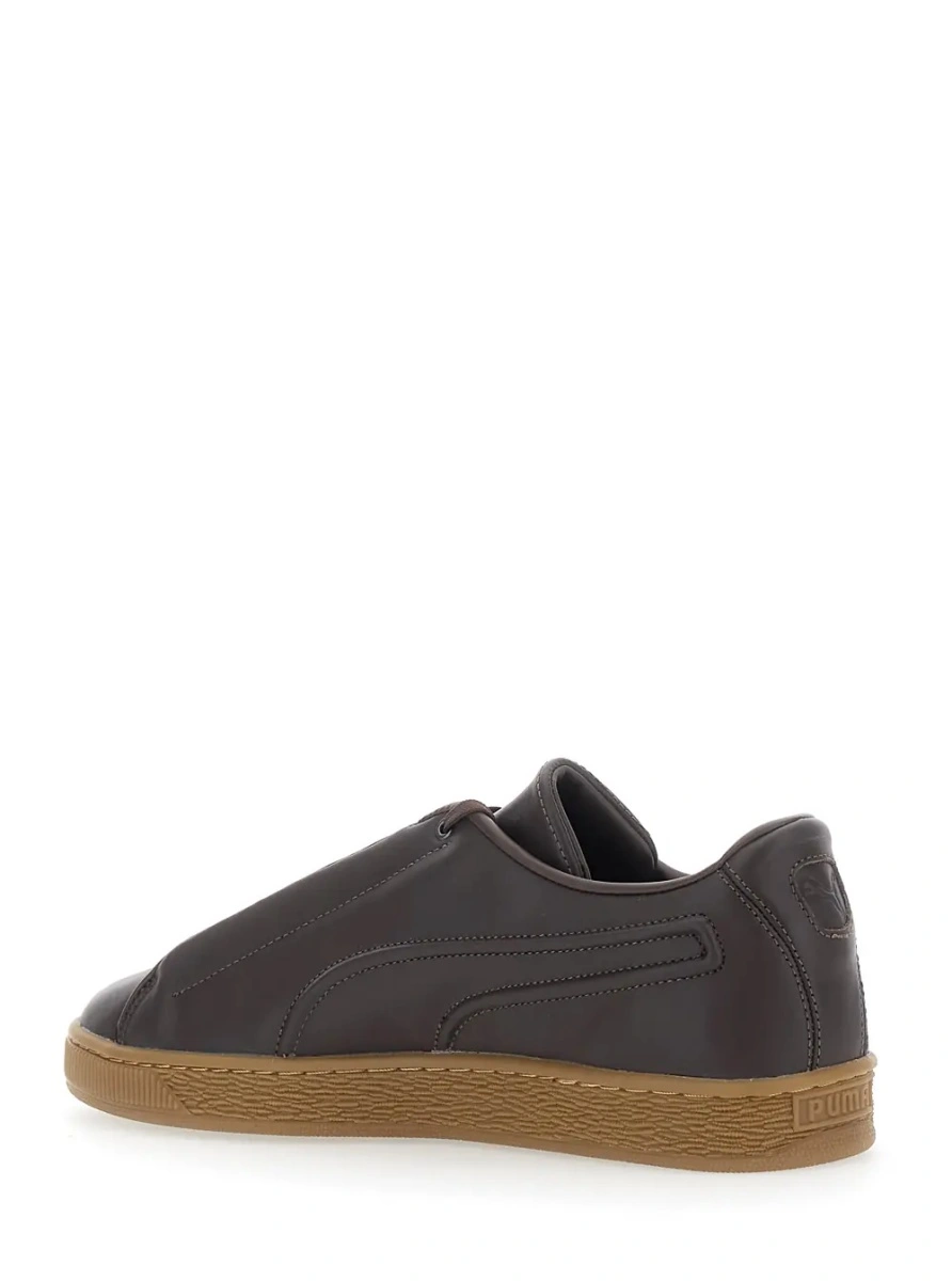 Sneakers PUMA maro din piele - Img 3
