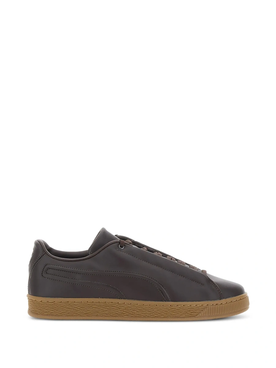 Sneakers PUMA maro din piele - Img 8