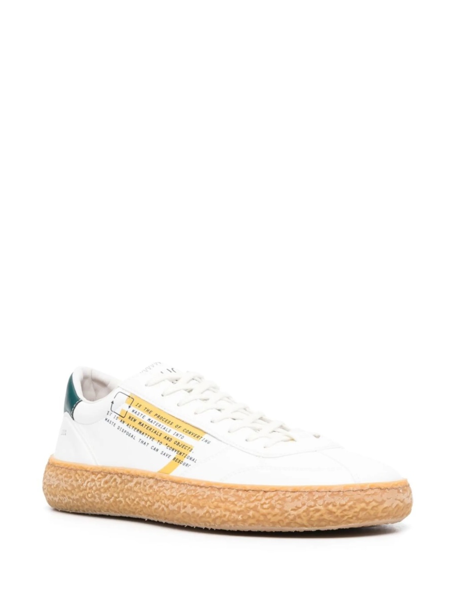 Sneakers PURAAI albi din poliuretan - Img 2