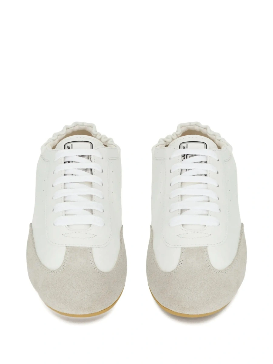 Sneakers Saint Laurent albi din piele 'ARTICO' - Img 6