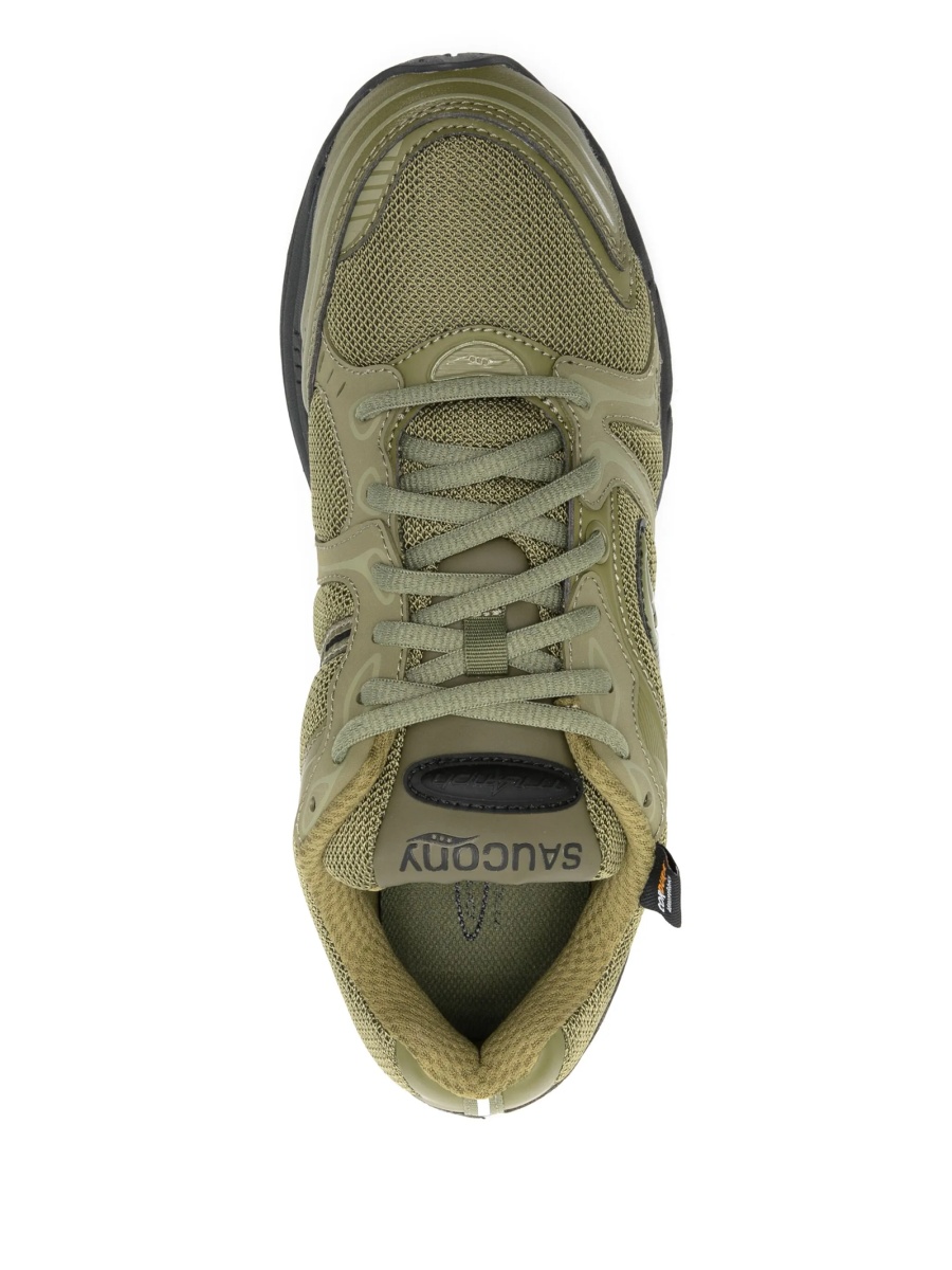 Sneakers Saucony verzi din poliuretan si material textil - Img 4