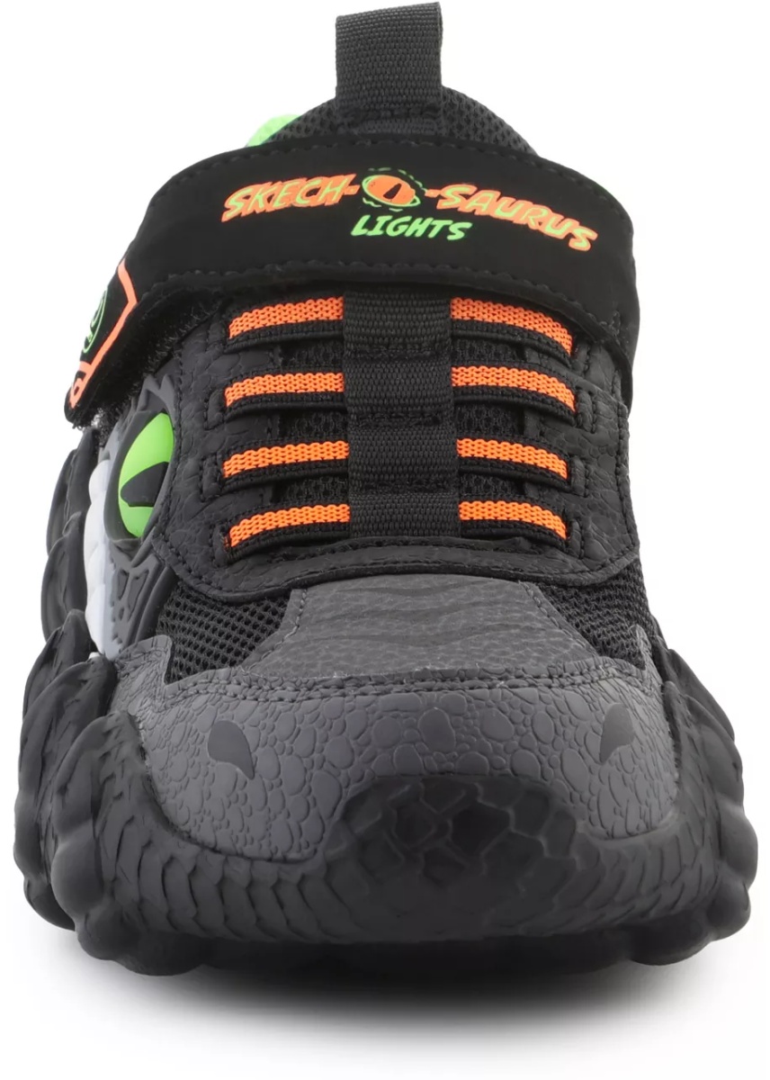 Sneakers Skech-O-Saurus - Rapid-Dino 400119L-BKLM Black/Lime - Img 2