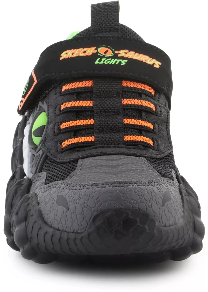 Sneakers Skech-O-Saurus - Rapid-Dino 400119L-BKLM Black/Lime - Img 2