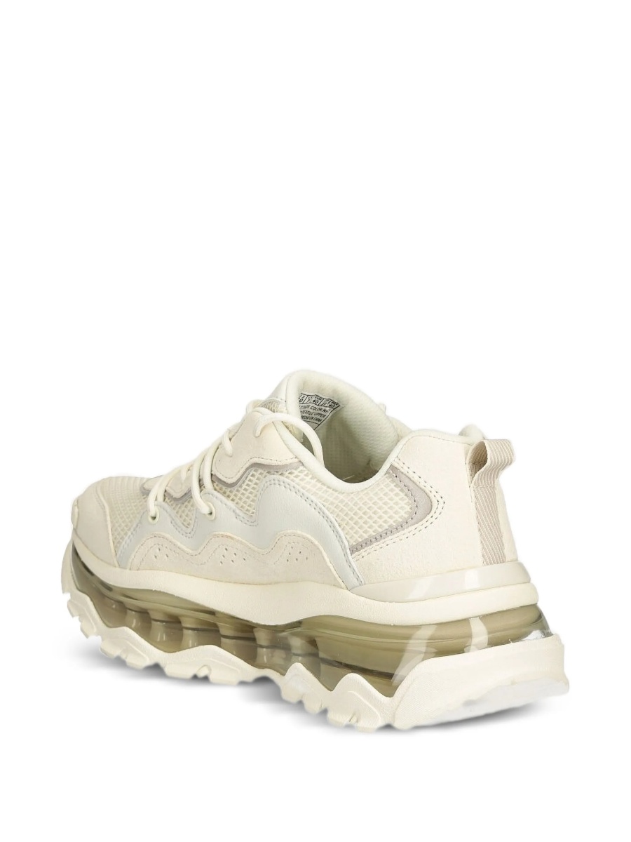 Sneakers SKECHERS albi din plasa si poliuretan - Img 3