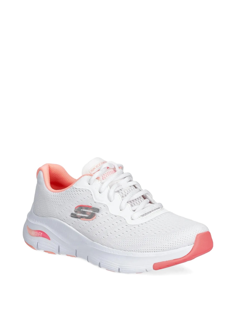 Sneakers SKECHERS albi din plasa - Img 2