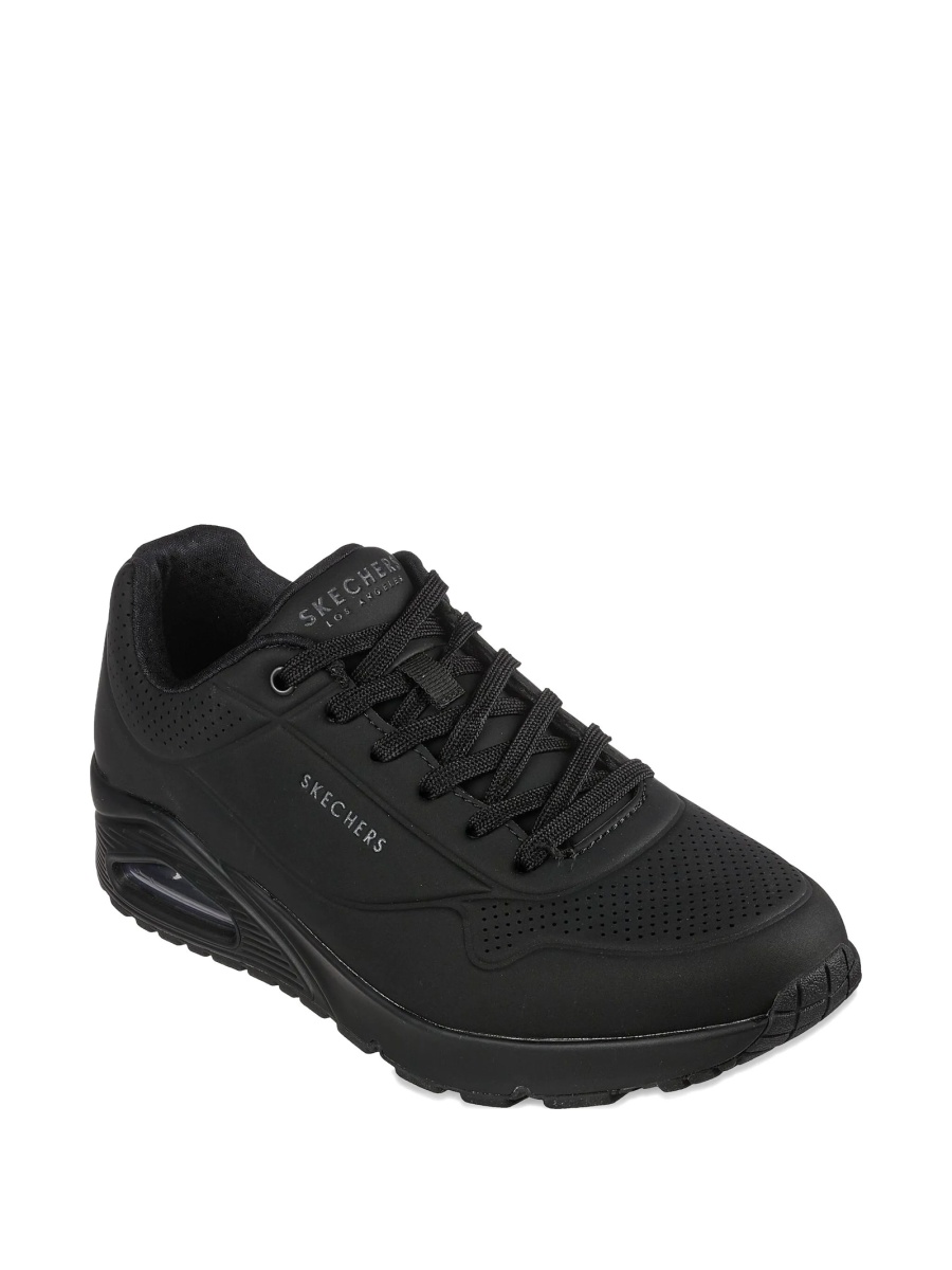 Sneakers SKECHERS negri din material textil si poliuretan - Img 2