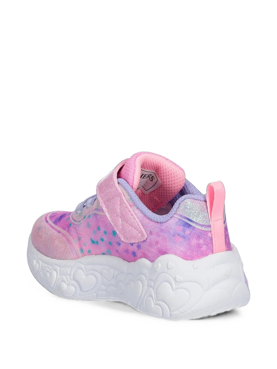 Sneakers SKECHERS roz din material textil - Img 3
