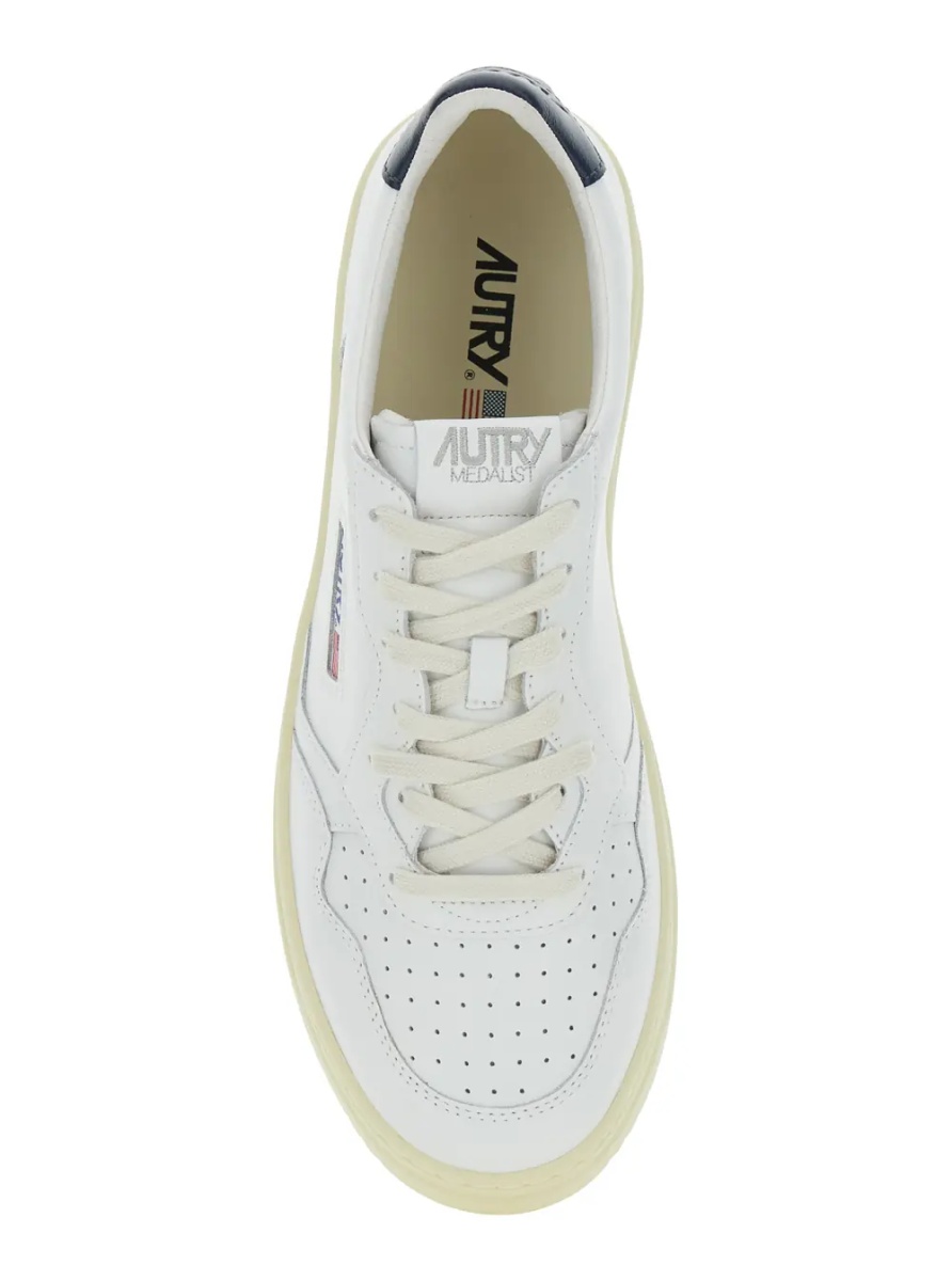 Sneakers Sneaker 'Medalist Low' with Contrast Pull-tab in White Leather Men - Img 3