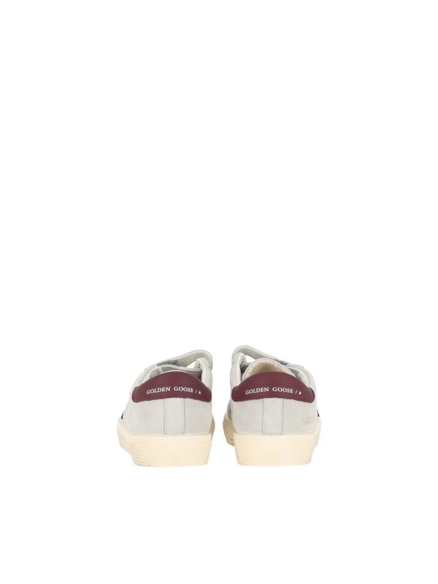Sneakers SNEAKERS MAY SCHOOL SUEDE UPPER AND STRAP LEATHER STAR AND HEEL GREY/BLACK/BORDEAUX - Img 4
