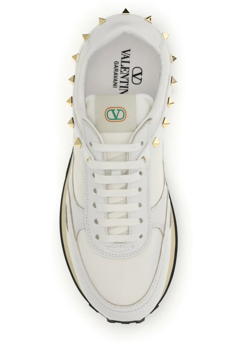 Sneakers Stud Up Sneakers in leather and nylon - Img 4