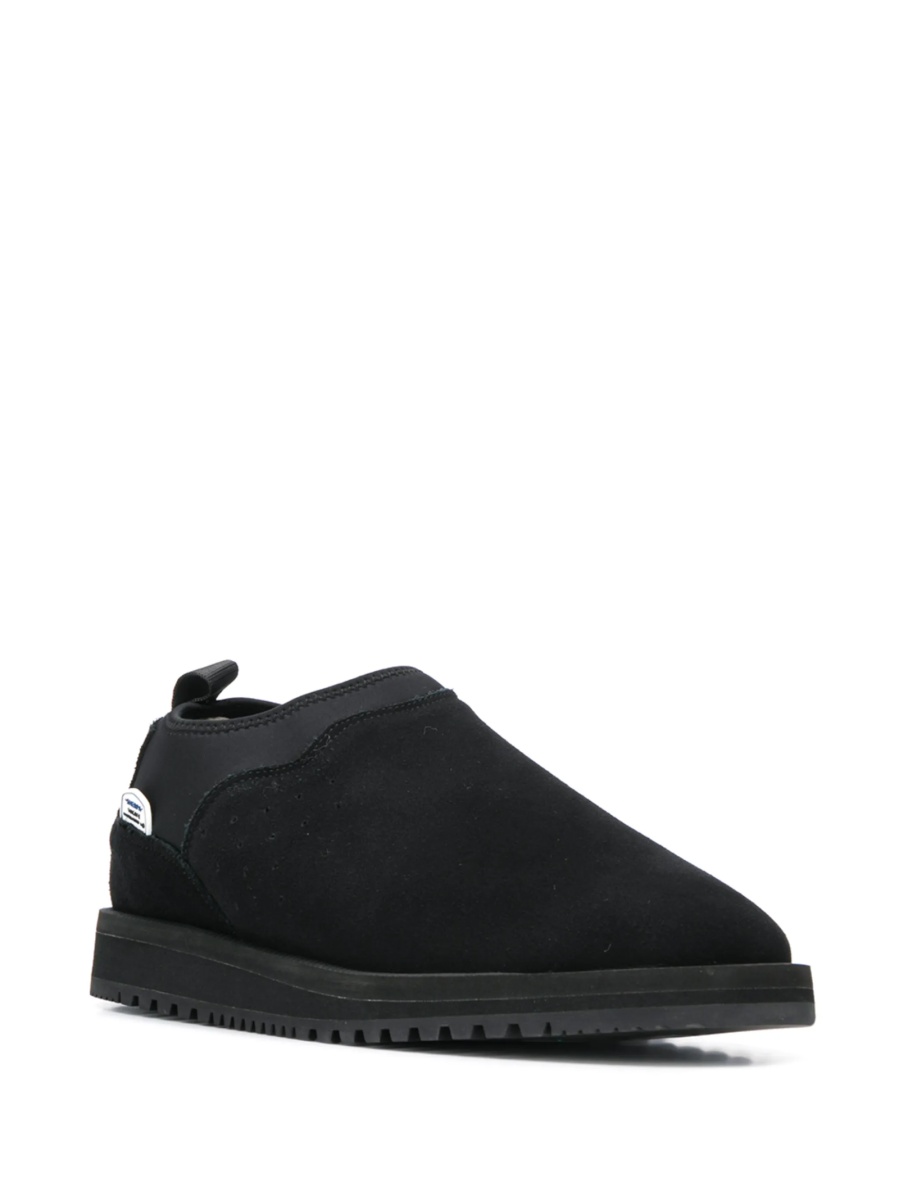 Sneakers Suicoke negri din piele - Img 2