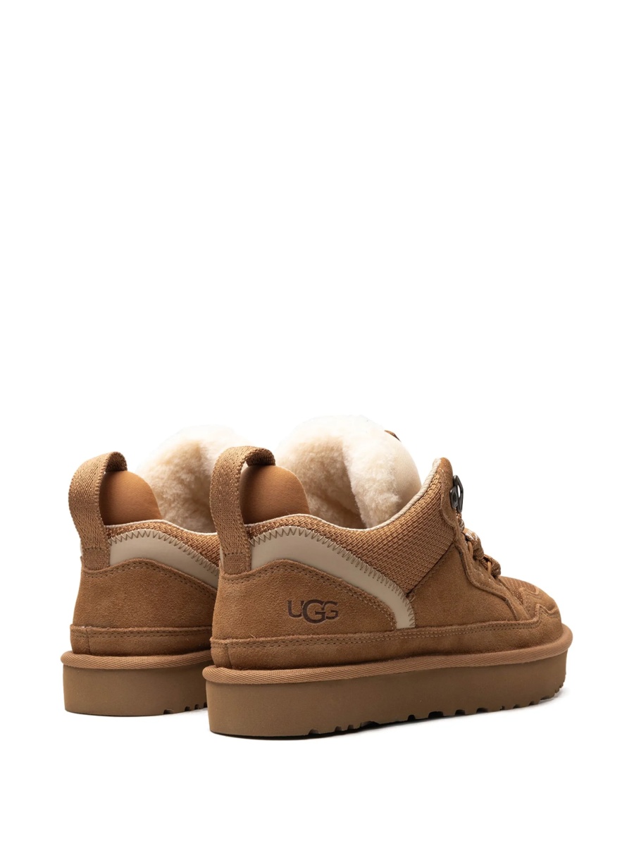 Sneakers UGG maro din material reciclat si poliester reciclat - Img 3