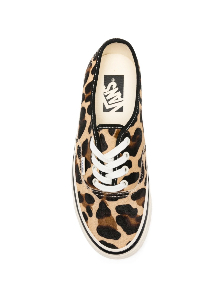 Sneakers Vans Authentic neutri din blana - Img 4