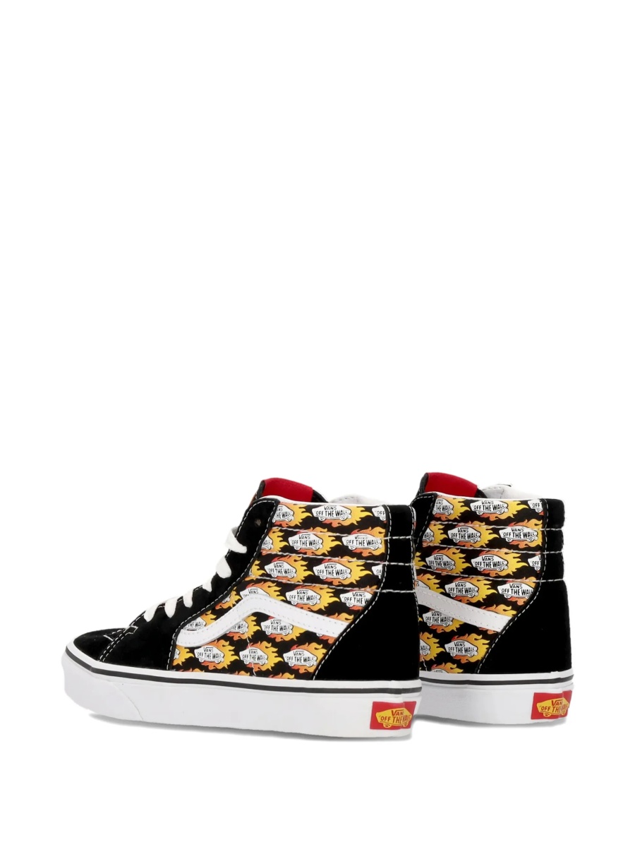 Sneakers Vans negri din material textil si piele intoarsa - Img 3