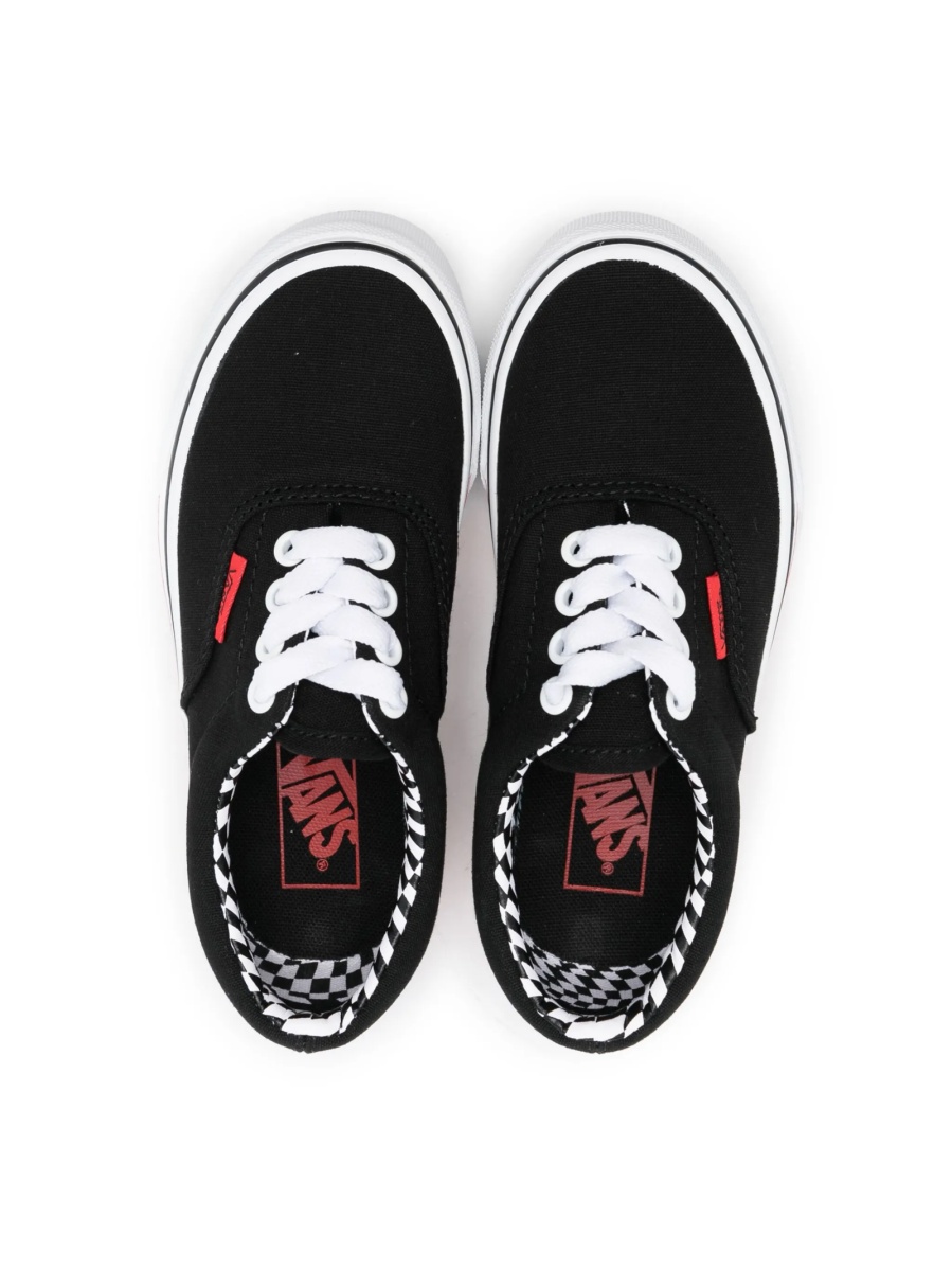 Sneakers Vans negri din material textil - Img 3