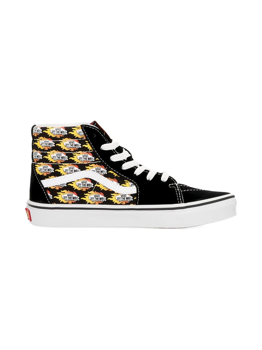 Sneakers Vans negri din material textil - Img 2