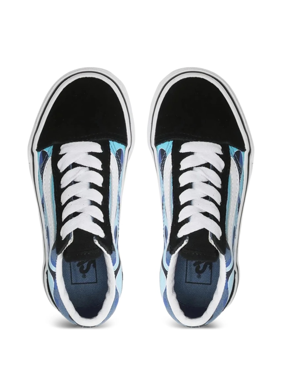 Sneakers Vans negri din piele intoarsa si material textil - Img 4