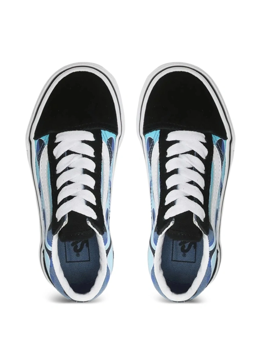 Sneakers Vans negri din piele intoarsa si material textil - Img 4